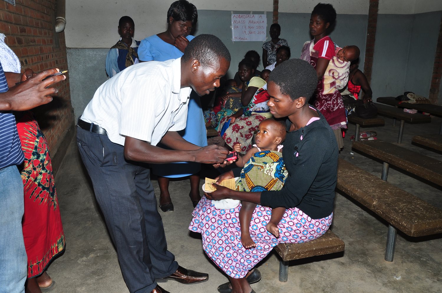 Training of health care workers in triage improves the care of sick children in primary health care