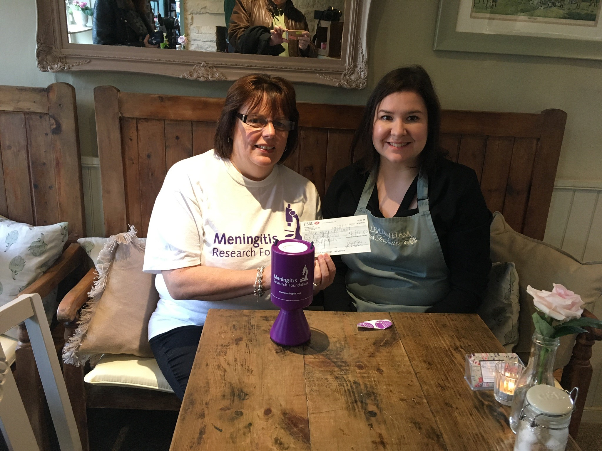 Lincolnshire sisters raise hundreds for charity, 30 years after meningitis struck their family