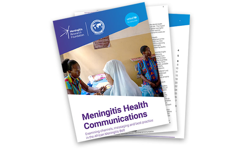 Front cover of the health communications report
